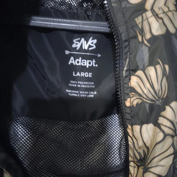 Golden State Warriors Hooded Windbreaker From Adapt -Gold Blooded Size Large - Picture 7 of 8